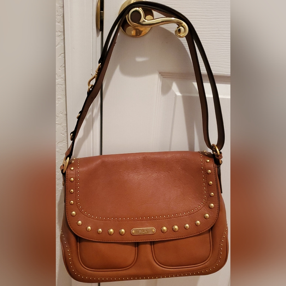 LAUREN RALPH LAUREN SHOULDER HANDBAG